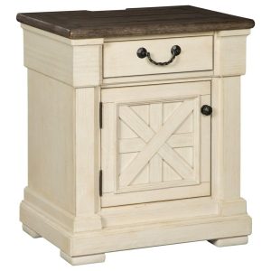 1-Drawer Nightstand With Built-In Outlets & Usb Chargers  |  Nightstands Bedroom Nightstands