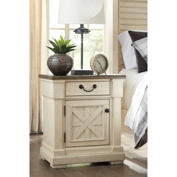 1-Drawer Nightstand With Built-In Outlets & Usb Chargers  |  Nightstands Bedroom Nightstands