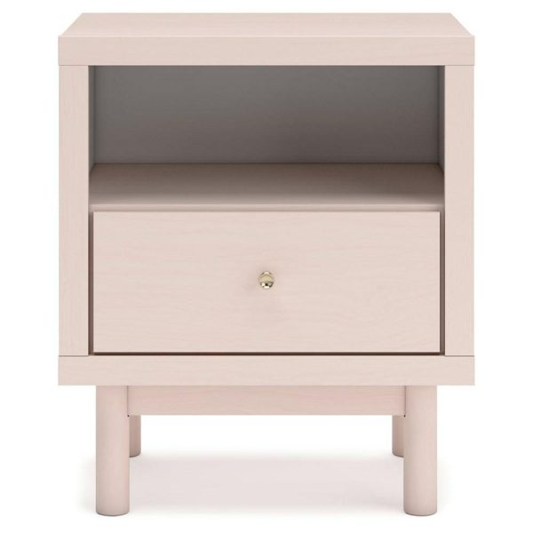 1-Drawer Nightstand With Usb Charging  |  Nightstands Bedroom Nightstands