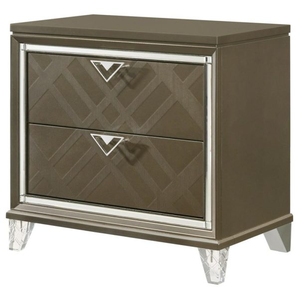 2-Drawer Nightstand  |  Nightstands Bedroom Nightstands