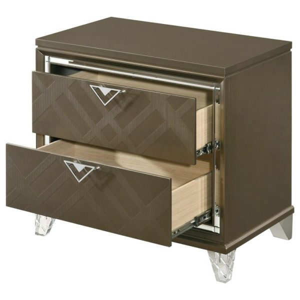 2-Drawer Nightstand  |  Nightstands Bedroom Nightstands