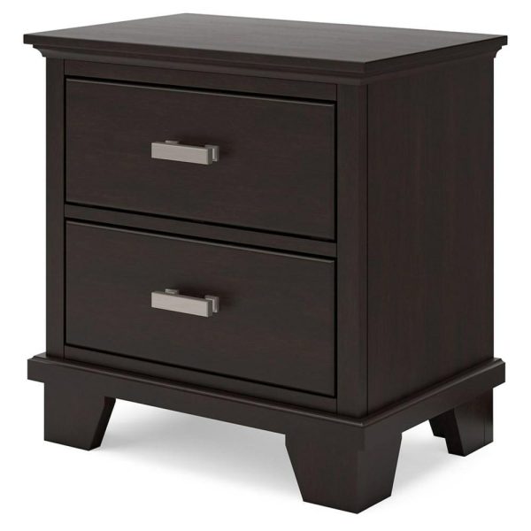 2-Drawer Nightstand  |  Nightstands Bedroom Nightstands