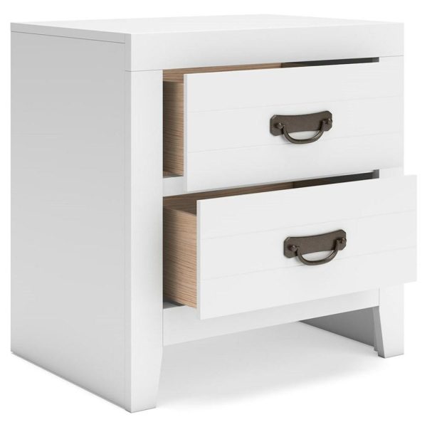 2-Drawer Nightstand  |  Nightstands Bedroom Nightstands