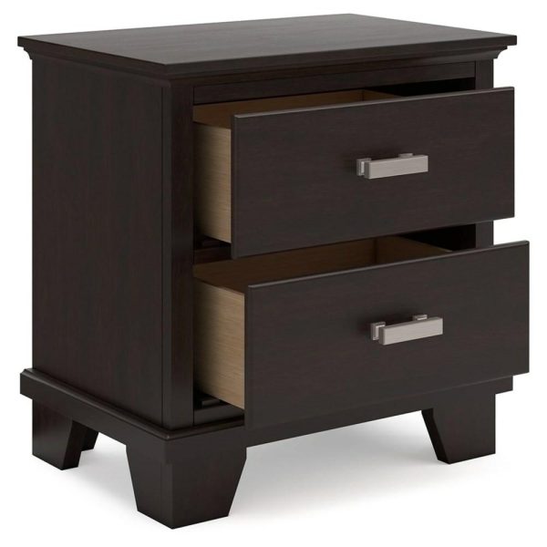 2-Drawer Nightstand  |  Nightstands Bedroom Nightstands