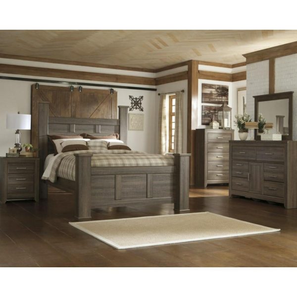 2-Drawer Nightstand With Pewter Accent Hardware  |  Nightstands Bedroom Nightstands