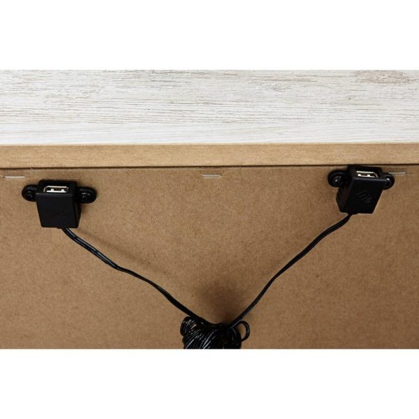 2-Drawer Nightstand With Usb Port  |  Nightstands Bedroom Nightstands