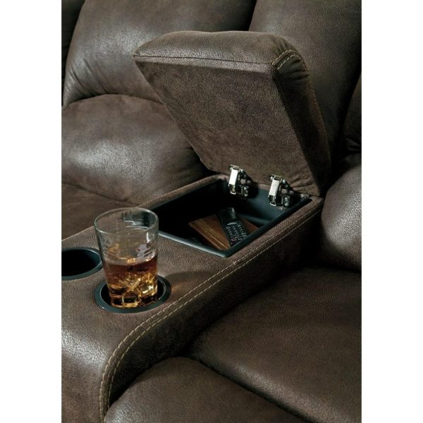 2-Piece Reclining Corner Sectional With Center Console  |  Sectional Sofas Living Room Sectional Sofas