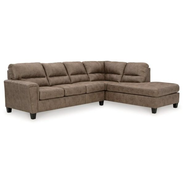 2-Piece Sectional W/ Sleeper And Right Chaise  |  Sleeper Sofas Living Room Sleeper Sofas