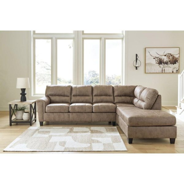 2-Piece Sectional W/ Sleeper And Right Chaise  |  Sleeper Sofas Living Room Sleeper Sofas