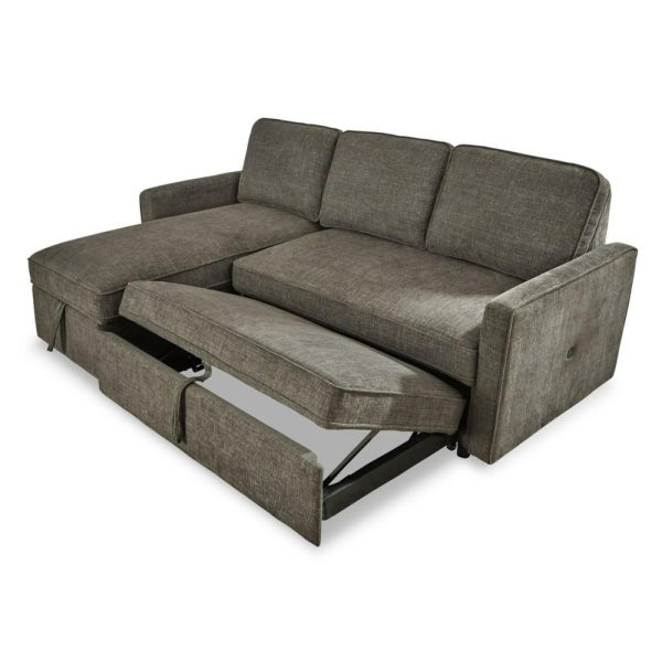 2-Piece Sectional With Pop Up Bed  |  Sleeper Sofas Living Room Sleeper Sofas