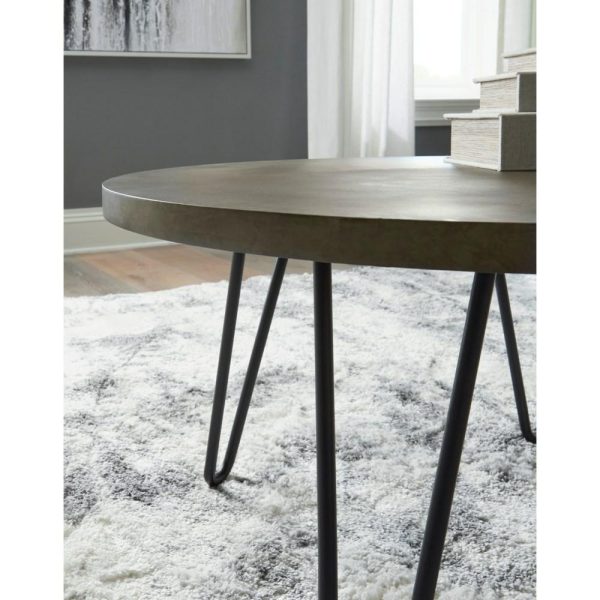 3-Piece Occasional Table Set With Hairpin Legs  |  Occasional Table Sets Living Room Occasional Table Sets