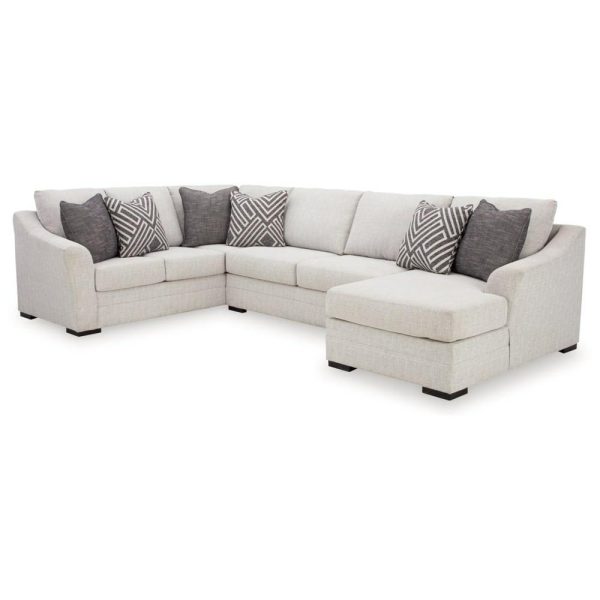 3-Piece Sectional With Chaise In Performance Fabric  |  Sectional Sofas Living Room Sectional Sofas