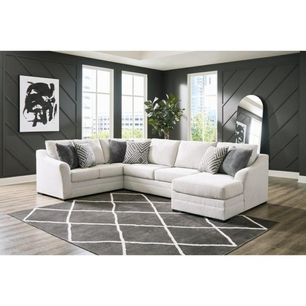 3-Piece Sectional With Chaise In Performance Fabric  |  Sectional Sofas Living Room Sectional Sofas