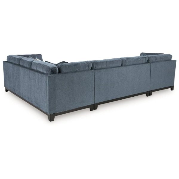 3-Piece Sectional With Chaise  |  Sofas Living Room Navy