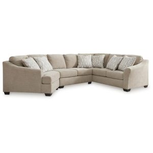 3-Piece Sectional With Cuddler  |  Sofas Living Room Sectional Sofas