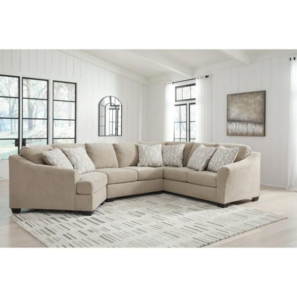 3-Piece Sectional With Cuddler  |  Sofas Living Room Sectional Sofas