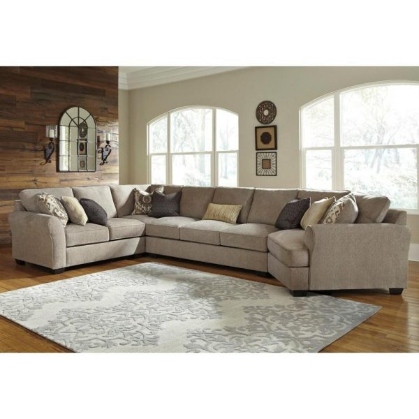 4-Piece Sectional With Cuddler  |  Sectional Sofas Living Room Sectional Sofas