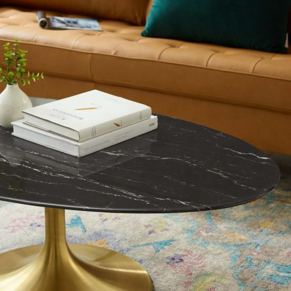 48″ Oval Marble Coffee Table  |  Coffee Tables Coffee Tables Coffee Tables