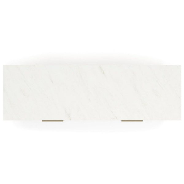 6-Drawer Dresser With Marble-Look Top  |  Dressers Bedroom Dressers