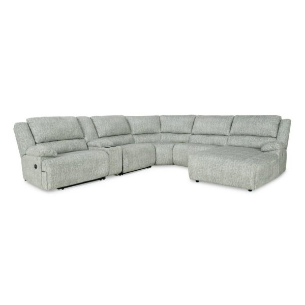 6-Piece Reclining Sectional With Chaise  |  Sectional Sofas Living Room Sectional Sofas