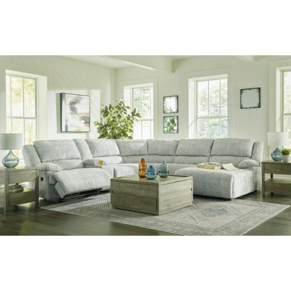 6-Piece Reclining Sectional With Chaise  |  Sectional Sofas Living Room Sectional Sofas