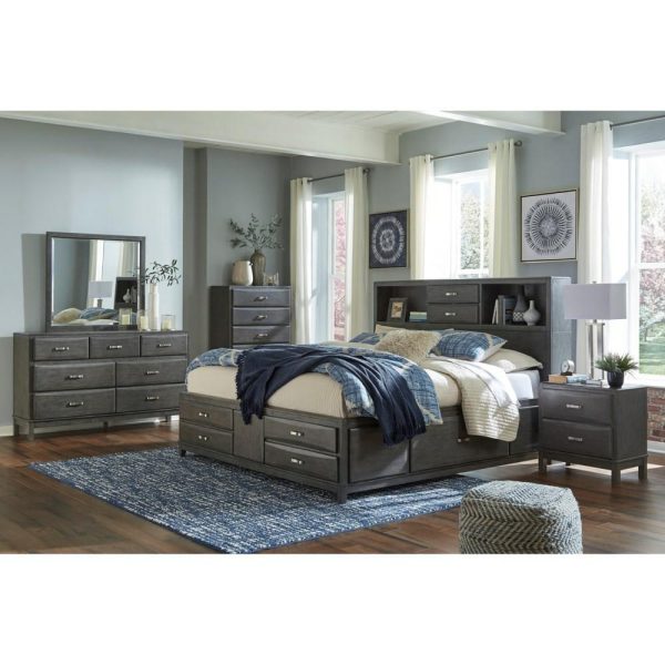 7-Drawer Dresser And Mirror Set  |  Mirrored Dressers Bedroom Mirrored Dressers