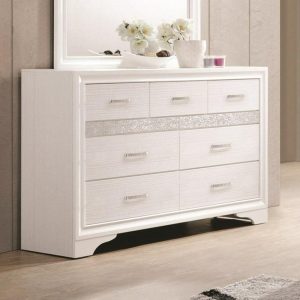 7 Drawer Dresser With Hidden Jewelry Tray  |  Dressers Bedroom Dressers