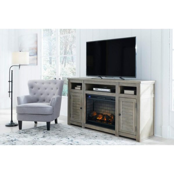 72″ Tv Stand With Electric Fireplace  |  Tv Stands Living Room Tv Stands