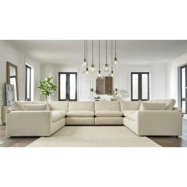 8-Piece U-Shape Modular Sectional  |  Sectional Sofas Living Room Sectional Sofas