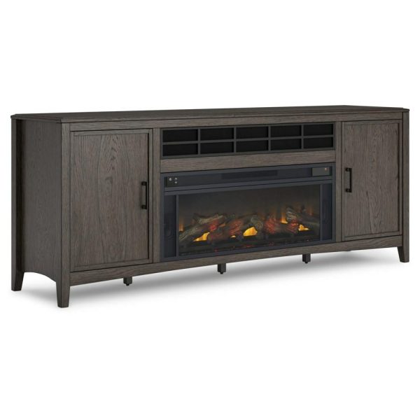 84″ Tv Stand With Electric Fireplace  |  Tv Stands Living Room Tv Stands