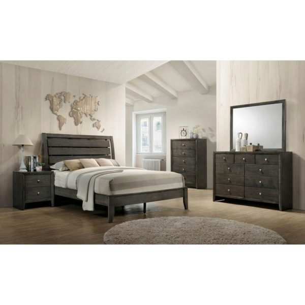 9 Drawer Dresser And Mirror Combination  |  Mirrored Dressers Bedroom Mirrored Dressers