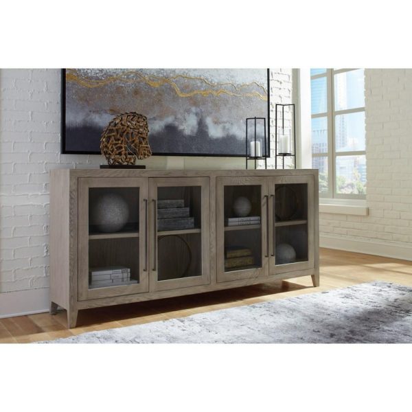 Accent Cabinet With Glass Doors  |  Tv Stands Living Room Tv Stands