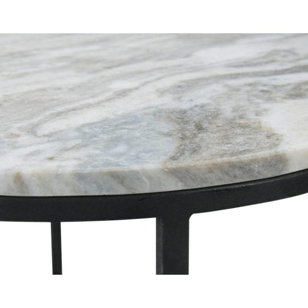 Accent Table (Set Of 2) With Marble Top  |  End & Side Tables End & Side Tables End & Side Tables