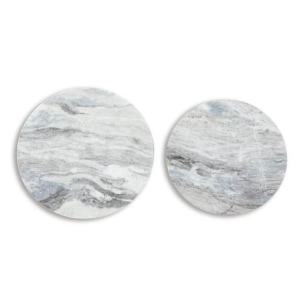 Accent Table (Set Of 2) With Marble Top  |  End & Side Tables End & Side Tables End & Side Tables