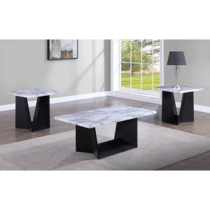 Adea 3-Piece Contemporary Occasional Set  |  Occasional Table Sets Living Room Occasional Table Sets