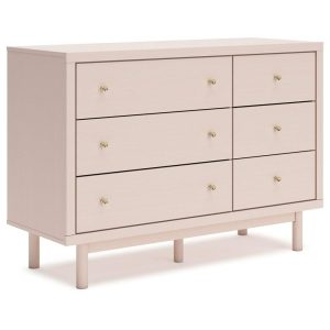 Asymmetrical 6-Drawer Dresser  |  Dressers Bedroom Dressers