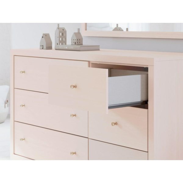 Asymmetrical Dresser And Mirror  |  Mirrored Dressers Bedroom Mirrored Dressers