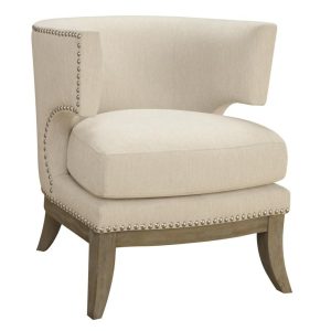 Barrel Back Upholstered Accent Chair  |  Living Room Chairs Living Room Living Room Chairs