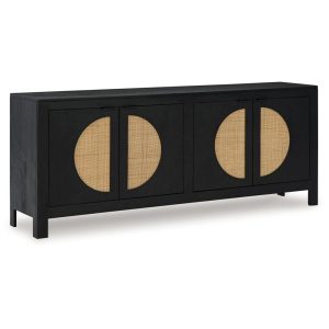 Black Accent Cabinet With Cane Door Accents  |  Accent Cabinets Accent Cabinets Accent Cabinets