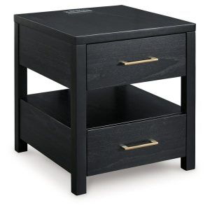 Black Rectangular End Table  |  End & Side Tables End & Side Tables End & Side Tables