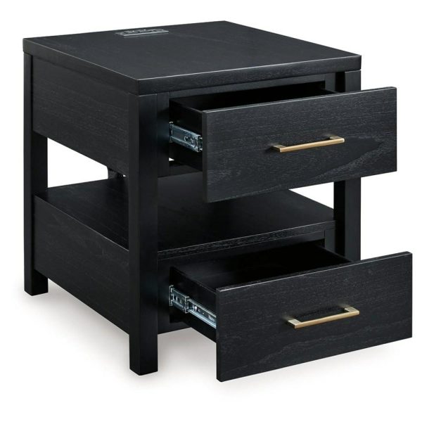 Black Rectangular End Table  |  End & Side Tables End & Side Tables End & Side Tables