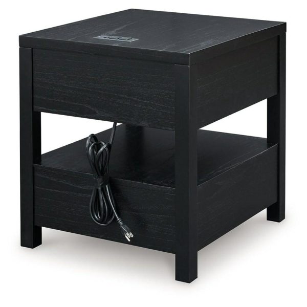 Black Rectangular End Table  |  End & Side Tables End & Side Tables End & Side Tables