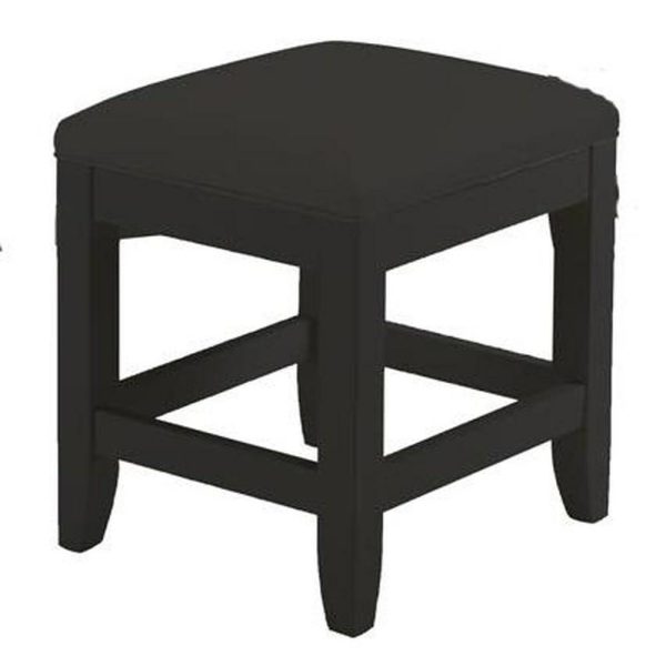 Black Vanity Bench  |  Benches Benches Benches