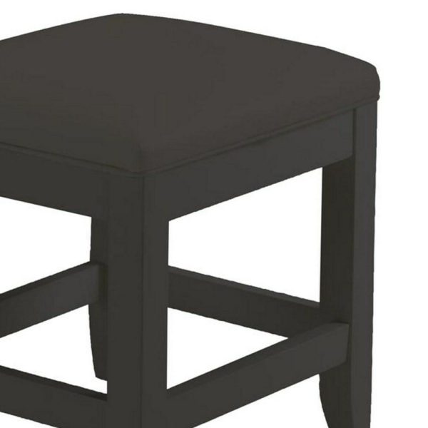 Black Vanity Bench  |  Benches Benches Benches