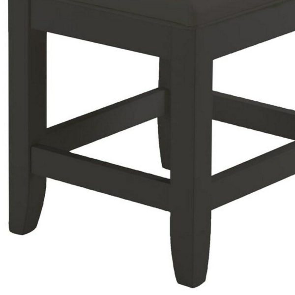 Black Vanity Bench  |  Benches Benches Benches