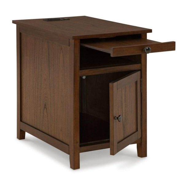 Brown Woodtone Chairside End Table  |  End & Side Tables End & Side Tables End & Side Tables