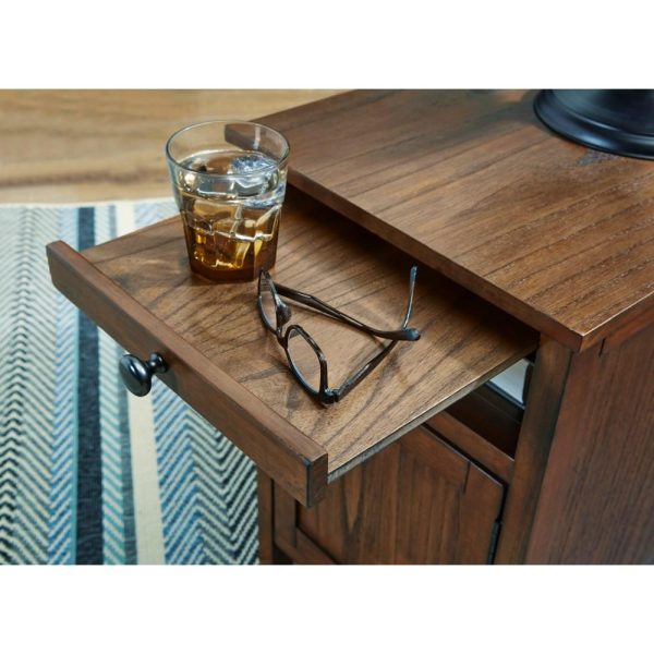 Brown Woodtone Chairside End Table  |  End & Side Tables End & Side Tables End & Side Tables