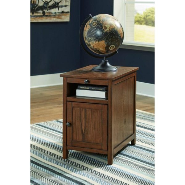 Brown Woodtone Chairside End Table  |  End & Side Tables End & Side Tables End & Side Tables