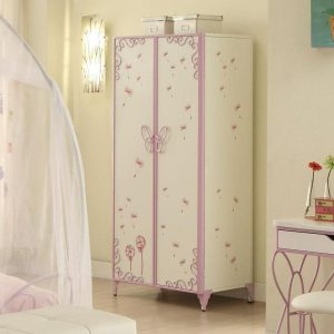 Butterfly Armoire With 5 Shelves  |  Armoires Bedroom Armoires