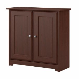 Cabot Small Storage Cabinet With Doors In Harvest Cherry  |  Accent Cabinets Accent Cabinets Accent Cabinets